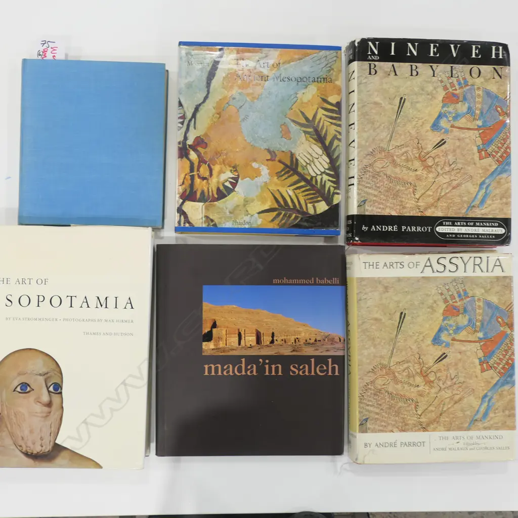 SIX PUBLICATIONS: WEST ASIAN ANTIQUITIES Image 1++